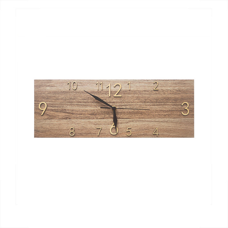 Orologio parete legno vintage