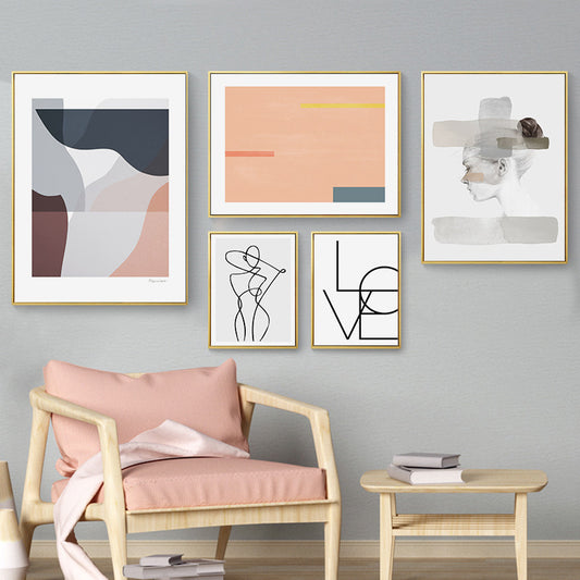Quadro astratto linee