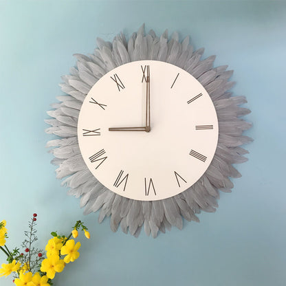 Orologio da parete Macramé bohemien frange