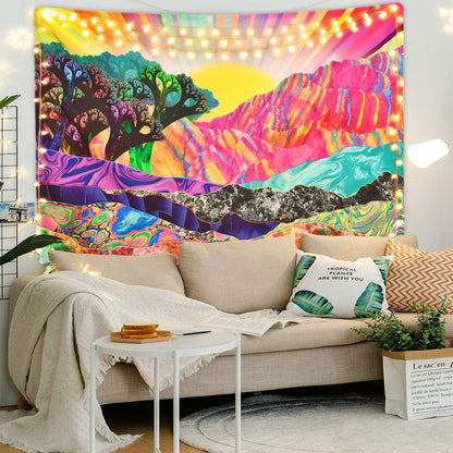 Tappezzeria Boho Astratta