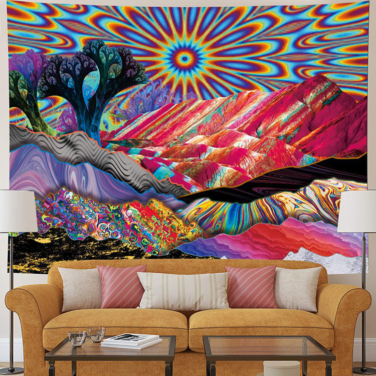 Tappezzeria Boho Astratta
