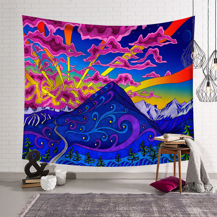 Tappezzeria Boho Astratta
