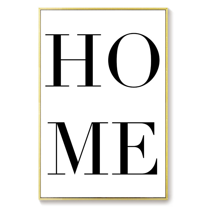 Poster Nordic bianco e nero