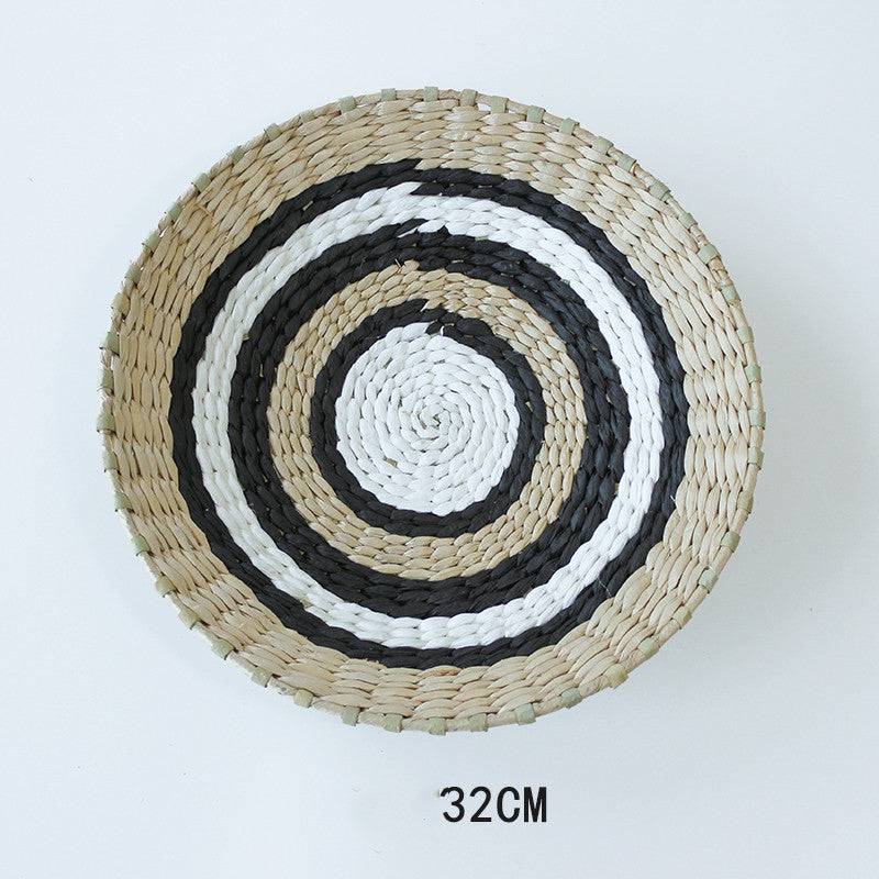 Decorazione paglia e fibre