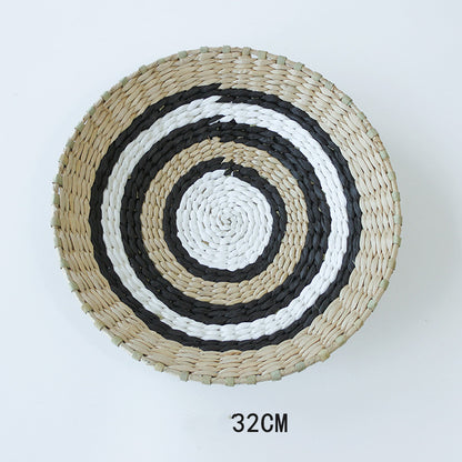 Decorazione paglia e fibre