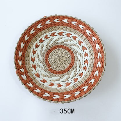 Decorazione paglia e fibre