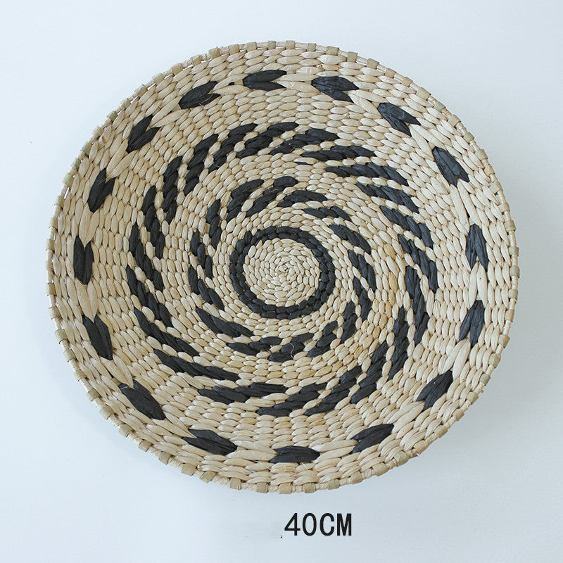 Decorazione paglia e fibre