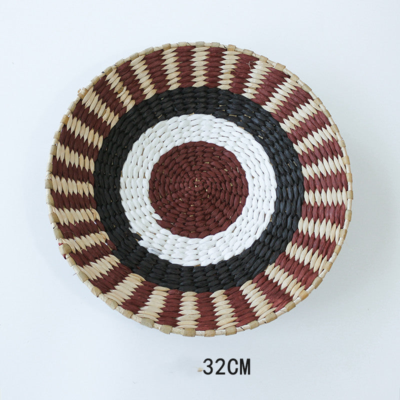 Decorazione paglia e fibre