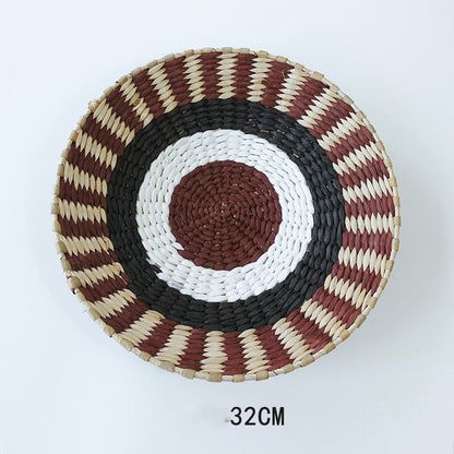 Decorazione paglia e fibre
