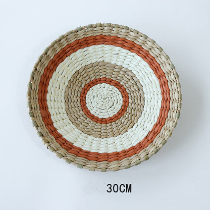Decorazione paglia e fibre