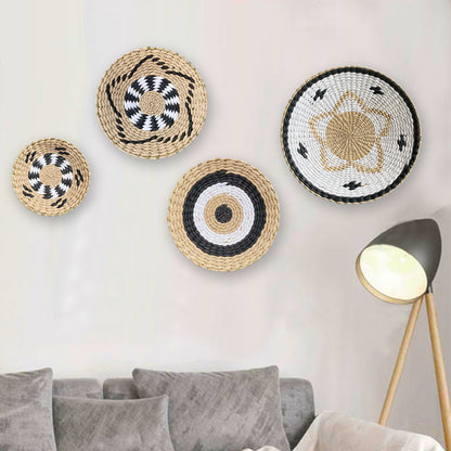 Decorazione paglia e fibre