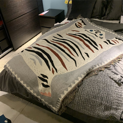 Plaid Decorativo Tigre