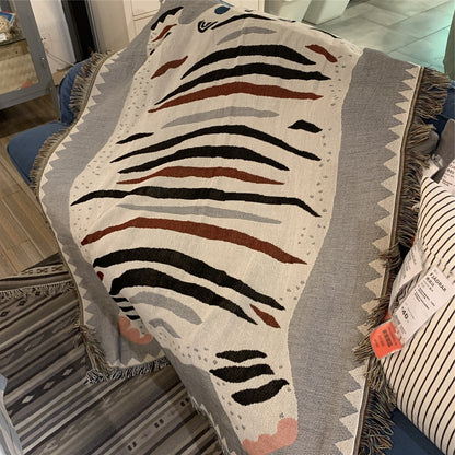 Plaid Decorativo Tigre