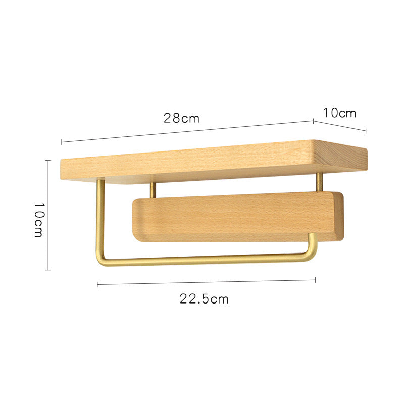Portarotolo carta legno