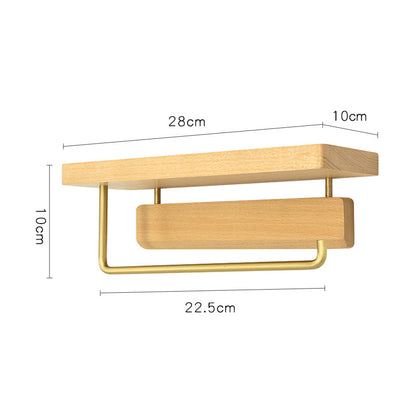 Portarotolo carta legno