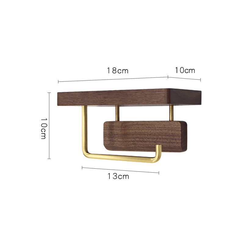 Portarotolo carta legno