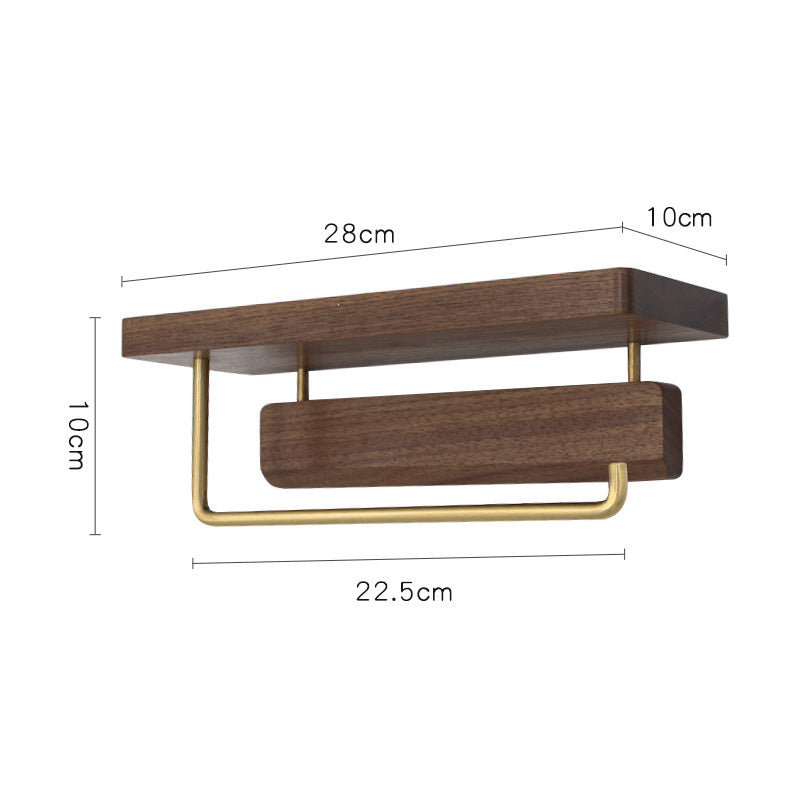Portarotolo carta legno