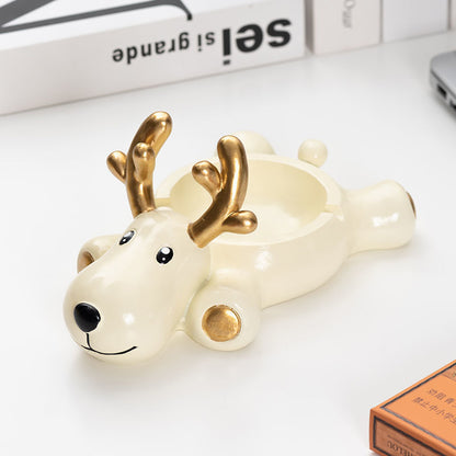 Posacenere Cane Ceramica