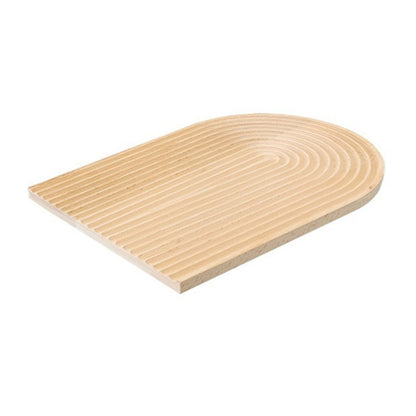 Vassoio legno ondulato