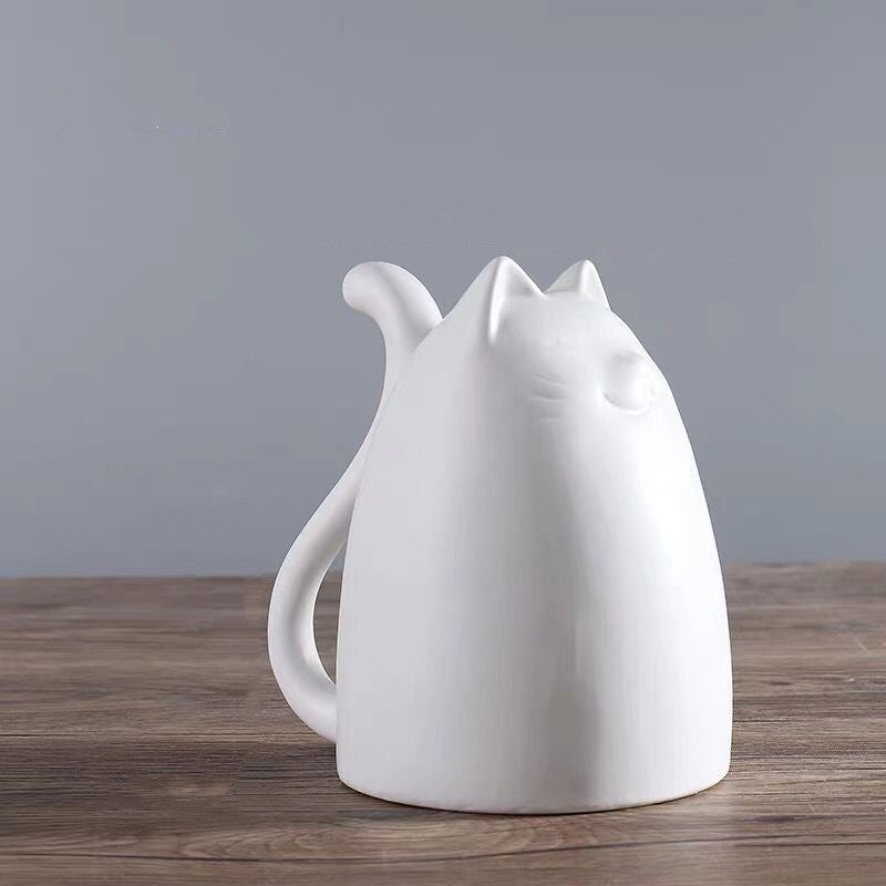 Vaso gatti ceramica