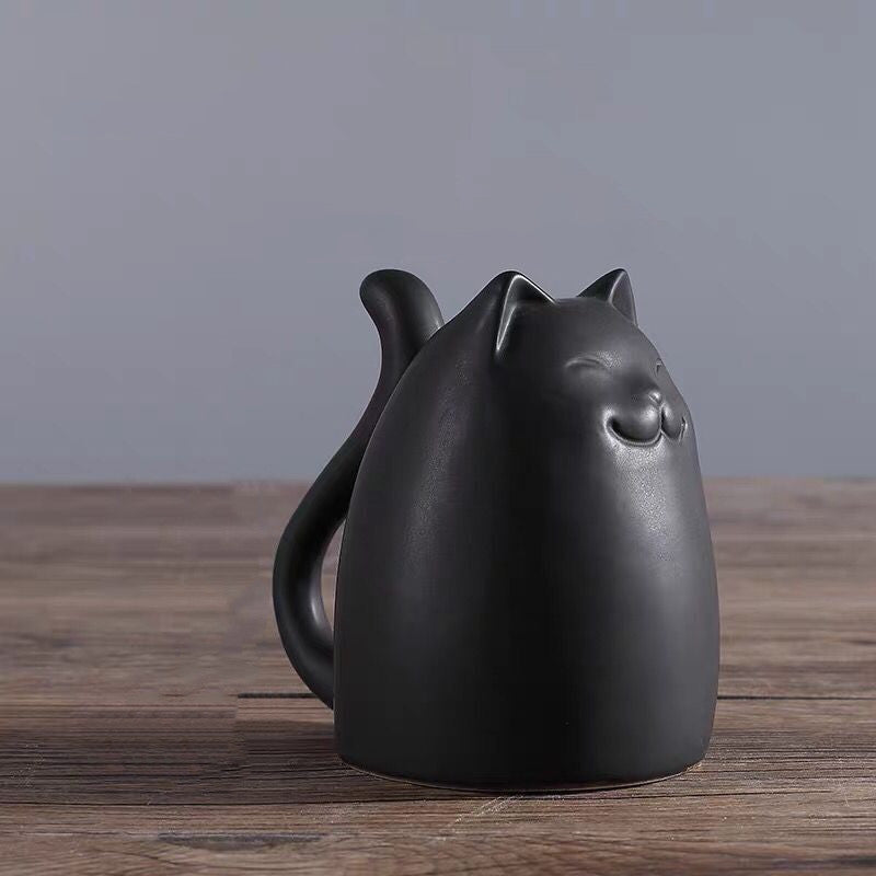 Vaso gatti ceramica