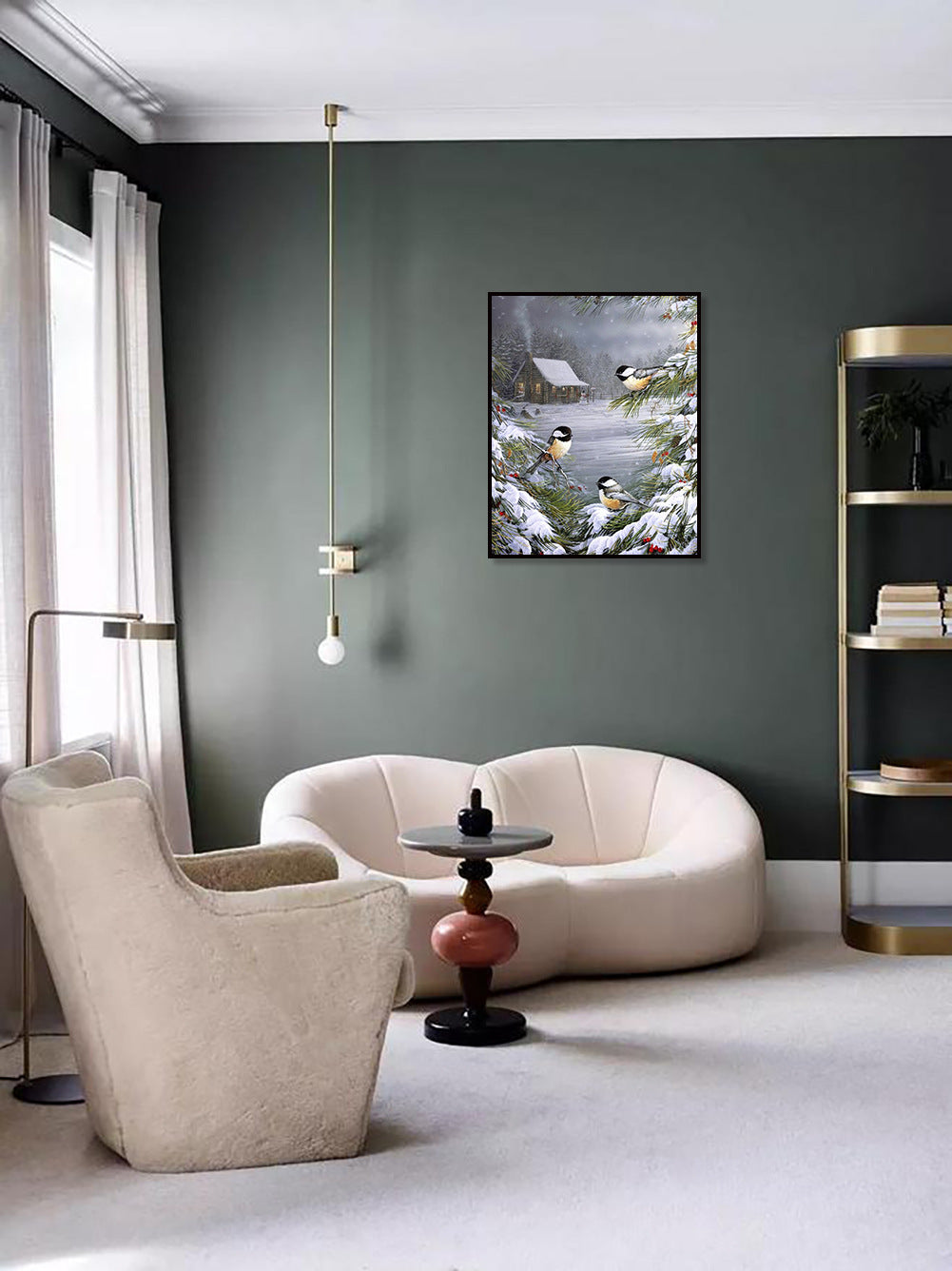Quadro decorativo invernale