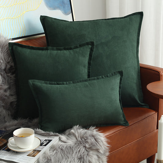 Cuscino con balza stile nordico