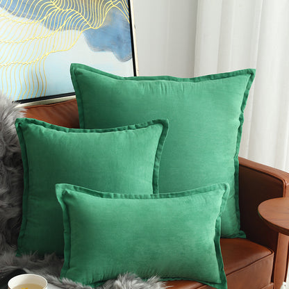 Cuscino con balza stile nordico