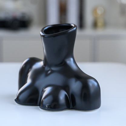 Vaso busto femminile