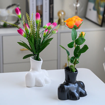 Vaso busto femminile