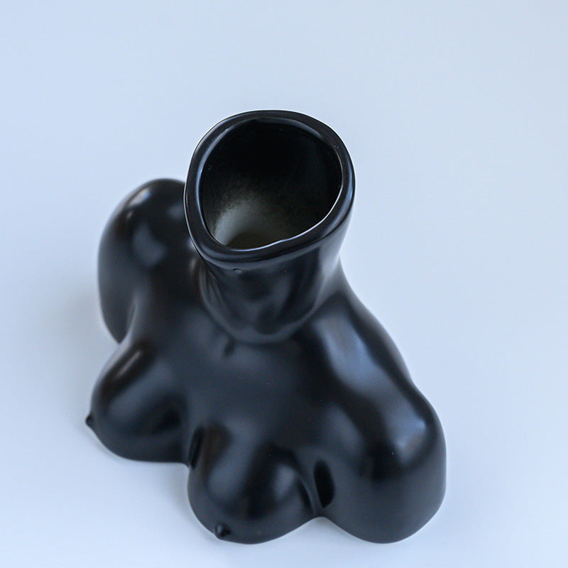 Vaso busto femminile