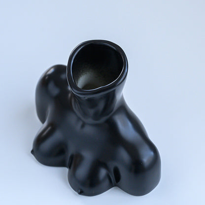 Vaso busto femminile