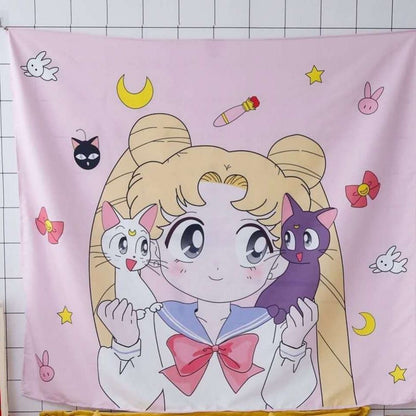 Tappeto rosa