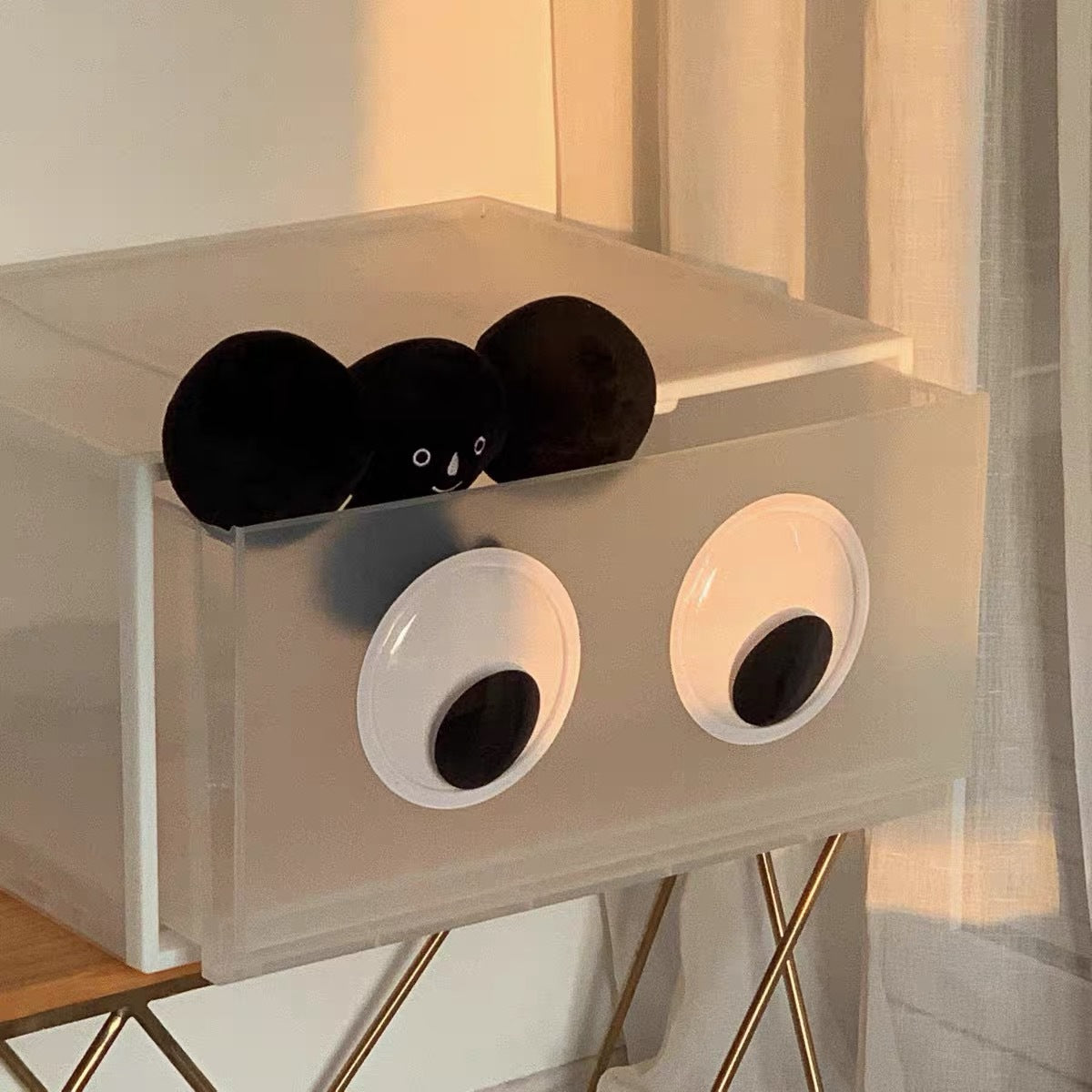 Magnete frigo con occhi