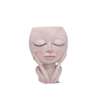 Vaso Decorativo Testa Donna
