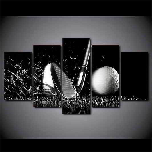 Poster Golf mazza palla