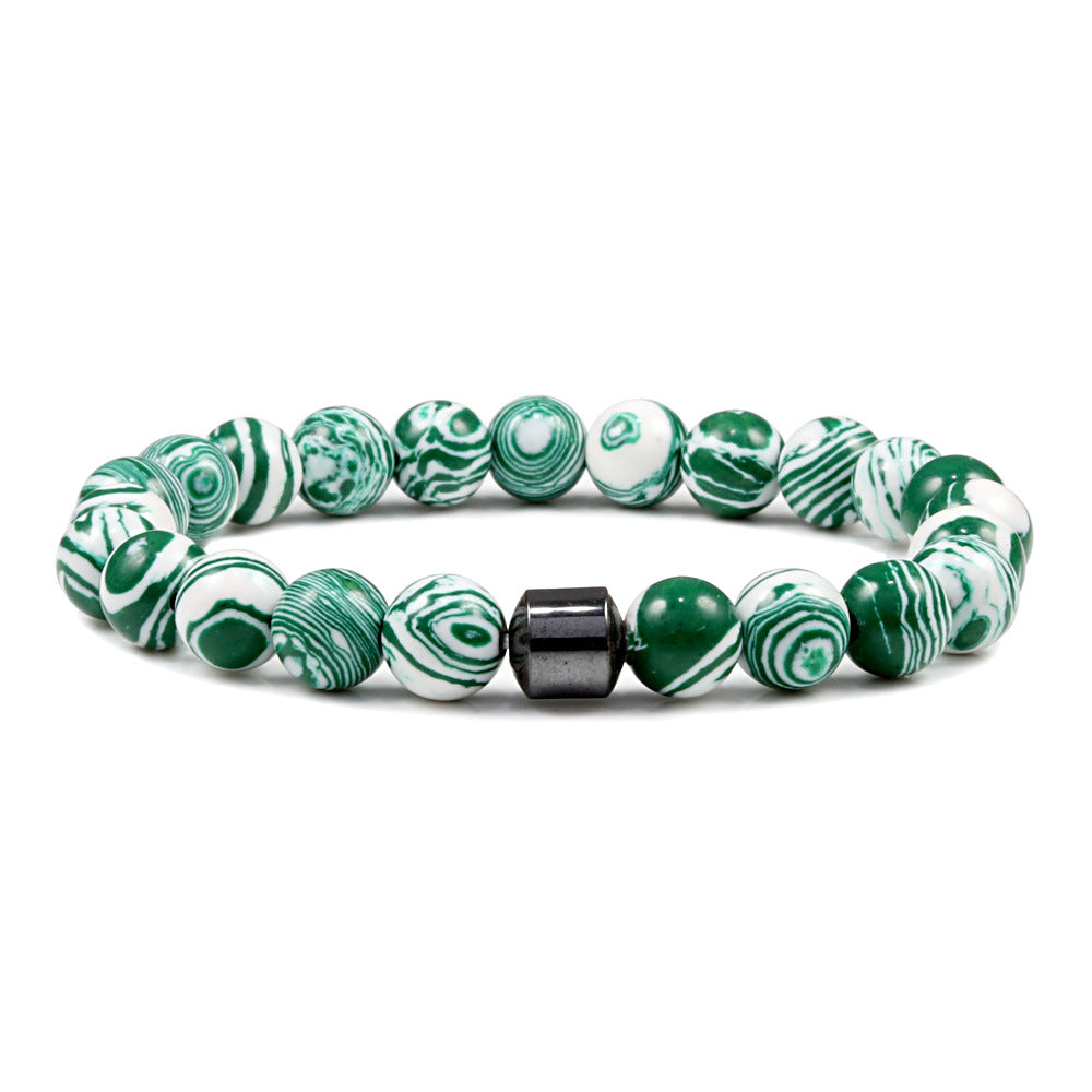 Perle Pietra Vulcanica Malachite