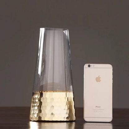 Vaso vetro smerigliato