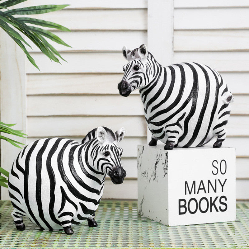 Zebra in resina