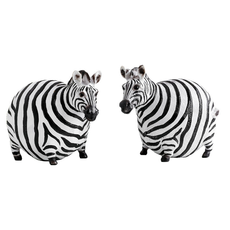 Zebra in resina