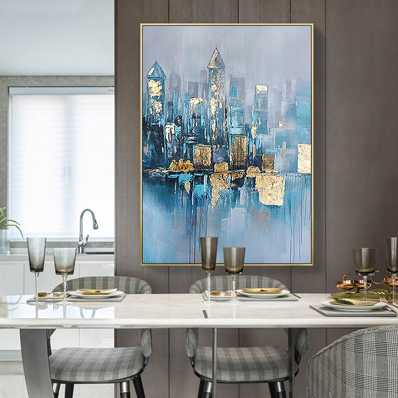 Quadro architettura dorata