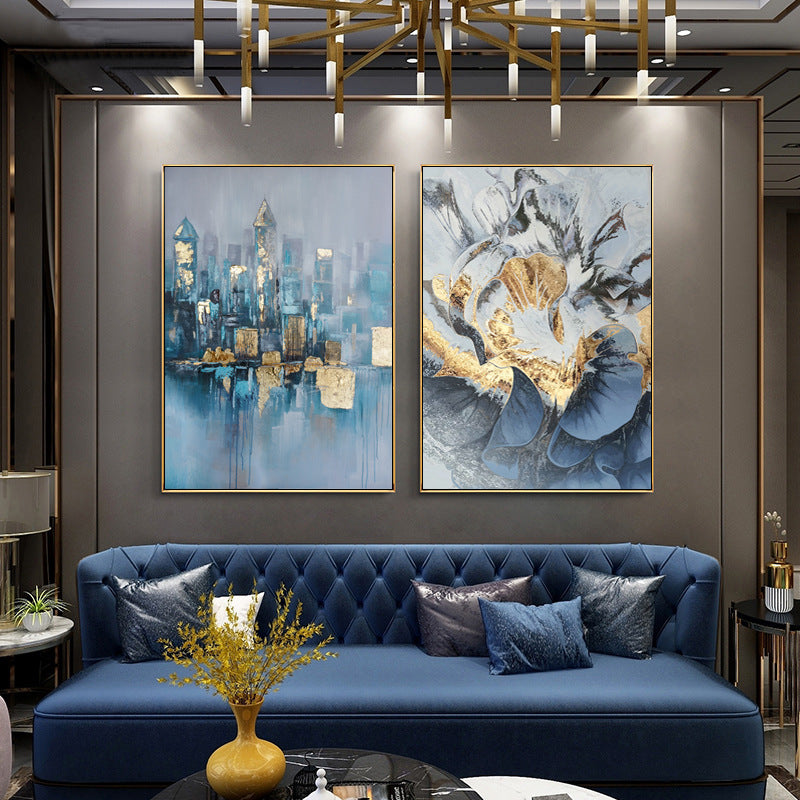 Quadro architettura dorata