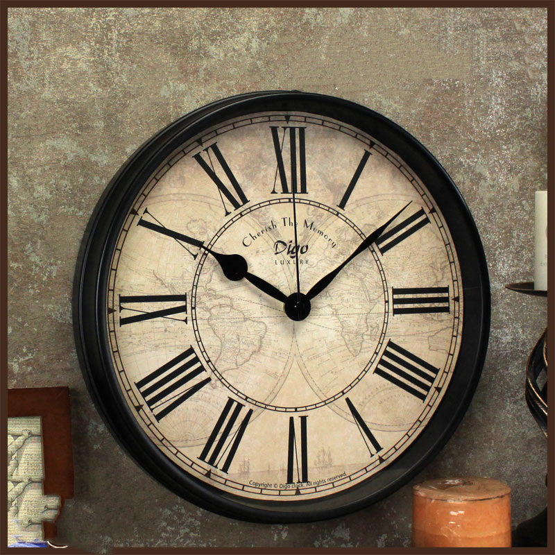 Orologio da parete Cervo renna legno chiaro