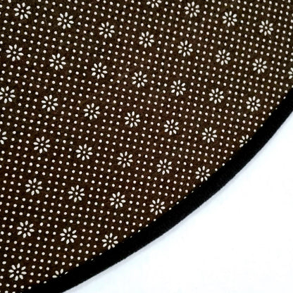 Tappeto astratto nero e oro