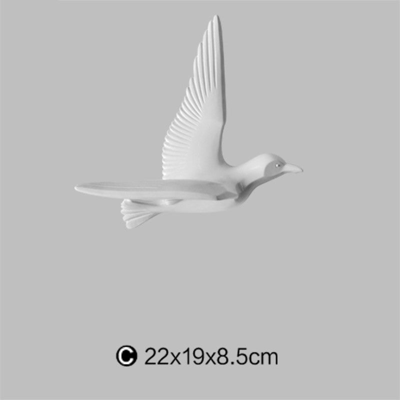 Decorazione gabbiano 3D