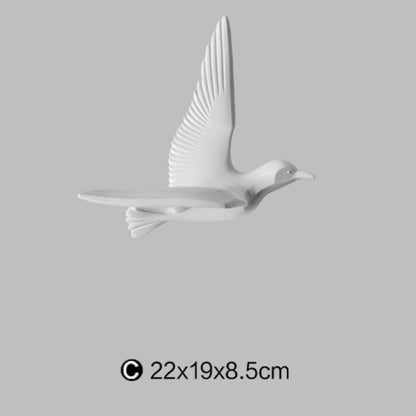 Decorazione gabbiano 3D