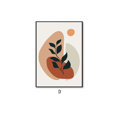 Quadro astratto foglie