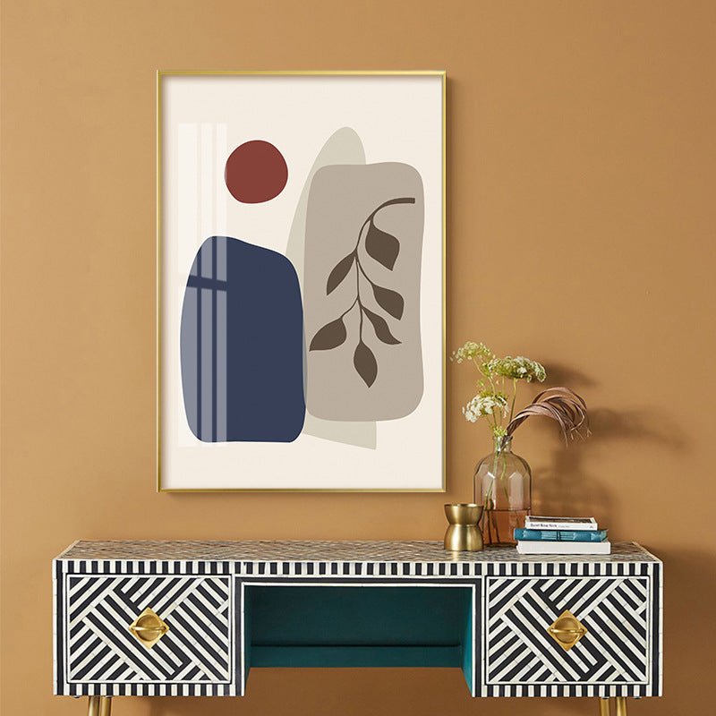 Quadro astratto foglie