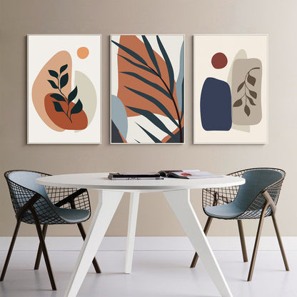 Quadro astratto piante