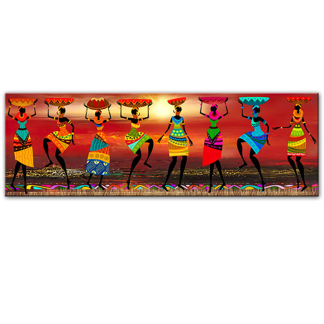 Quadro Donne Africane che Danzano